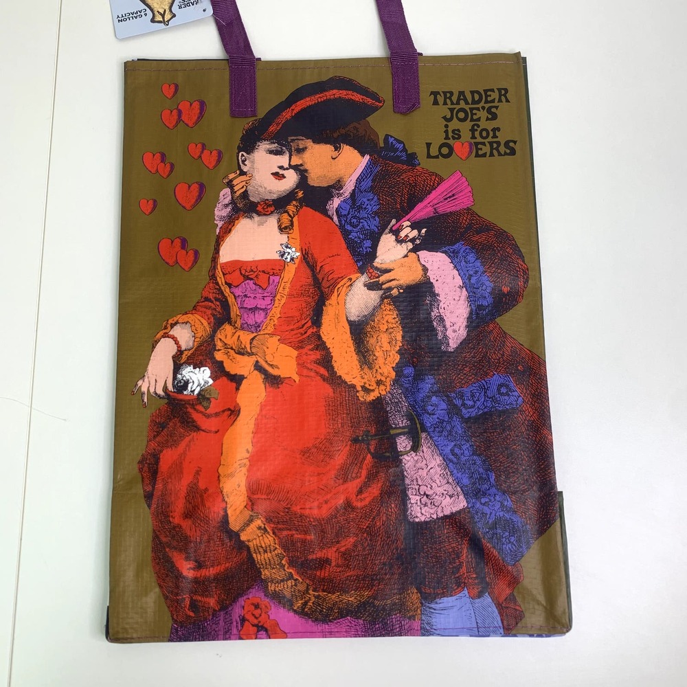 Lot 4 Trader Joe’s Virginia is for Lovers VA State Tote Bag Eco Reusable Shopper